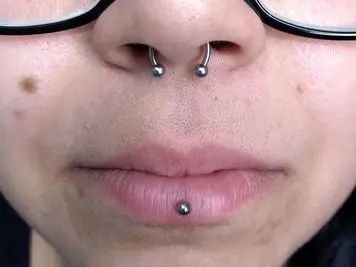 ashley and septum piercing