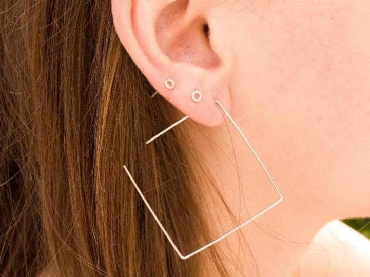 big ear lobe jewelry