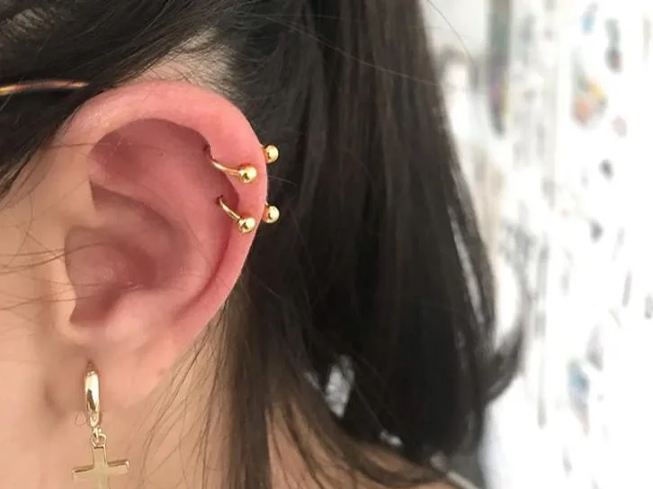ear gold jewelry