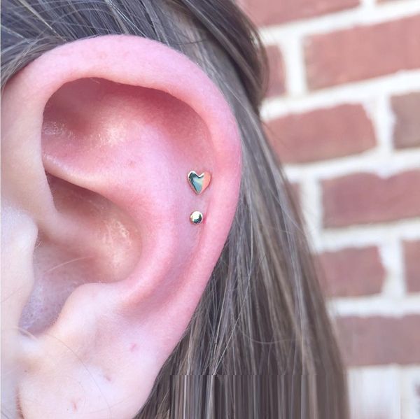 double cartilage piercing jewelry