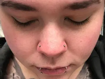 double nose piercing cost