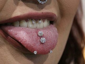 double tongue piercing best jewelry