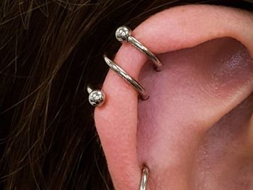ear spiral piercing price