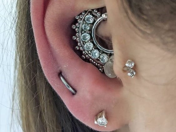 pierced earring