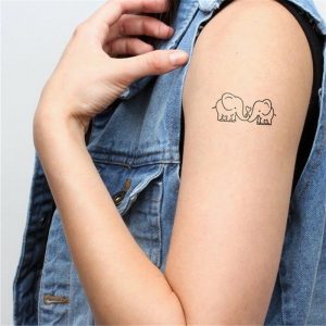 Disegno gatto per bambini convenzionale 5 pz bambini del fumetto tatuaggio disegno del gatto autoadesivo del