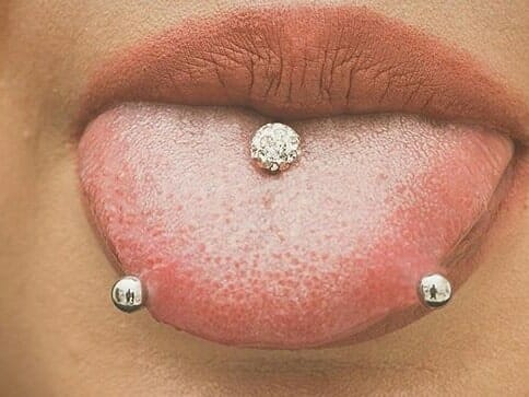 tip of tongue barbell