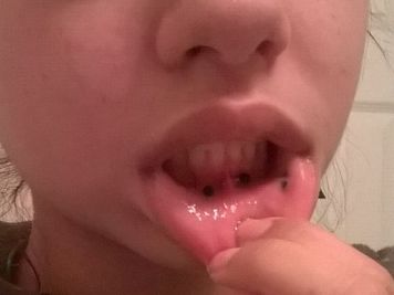 frowny piercing information