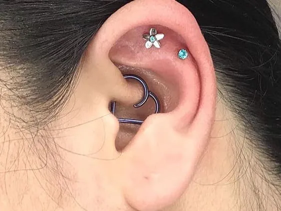 how much is a double helix piercing