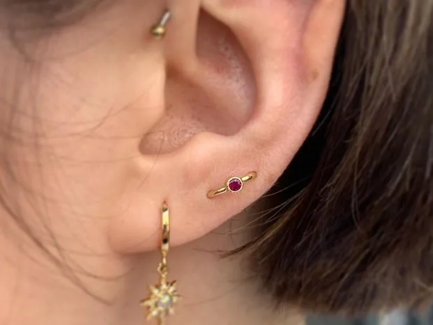 orbital piercing ear