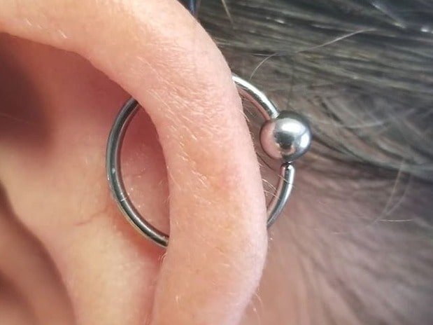 orbital ring piercing