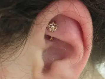 rook piercing gold jewelry