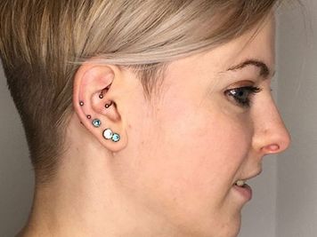 rook piercing images