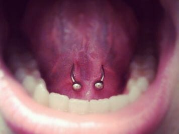 tongue webbing jewelry