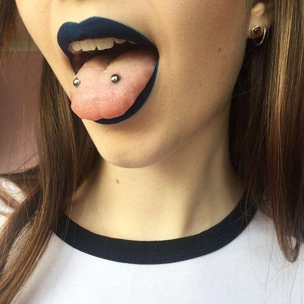 venom tongue piercing