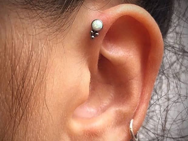 what is forward helix piercing