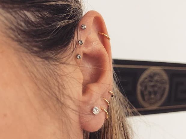 where to get triple forward helix piercing
